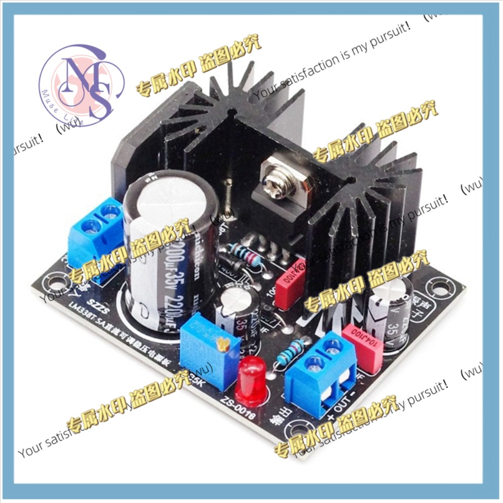 Diy Electronics Filament - Régulateur linéaire réglable LM317 1,5A, carte