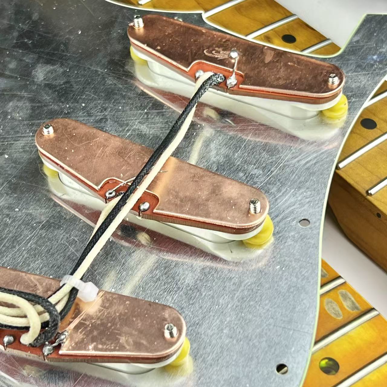 Diy Guitar Electronics Kit - Kit de Pickguard ST pour guitare,