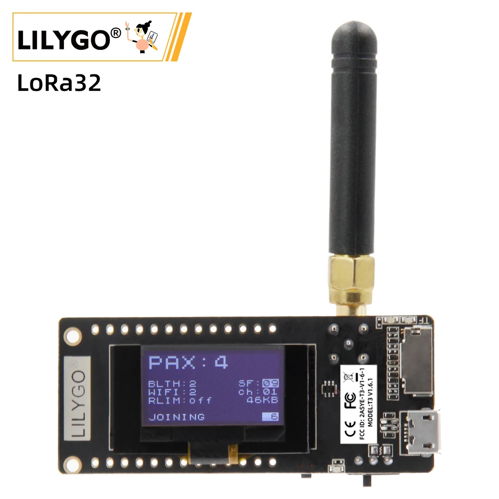 Oled Display Module - LILYGO ® TTGO LoRa32 V2.1_1.6 Version