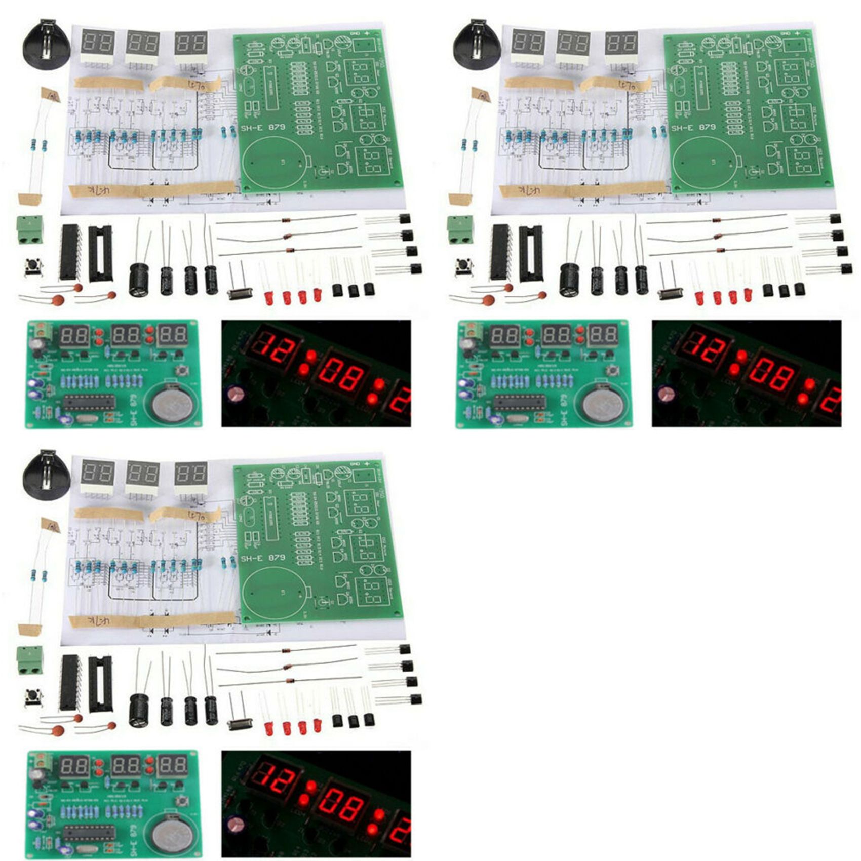 Diy Electronics Flux - Kit de réception électronique pour horloge