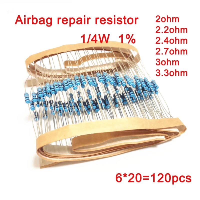 Resistor Kit 1 4W - Kit électronique de résistance de réparation