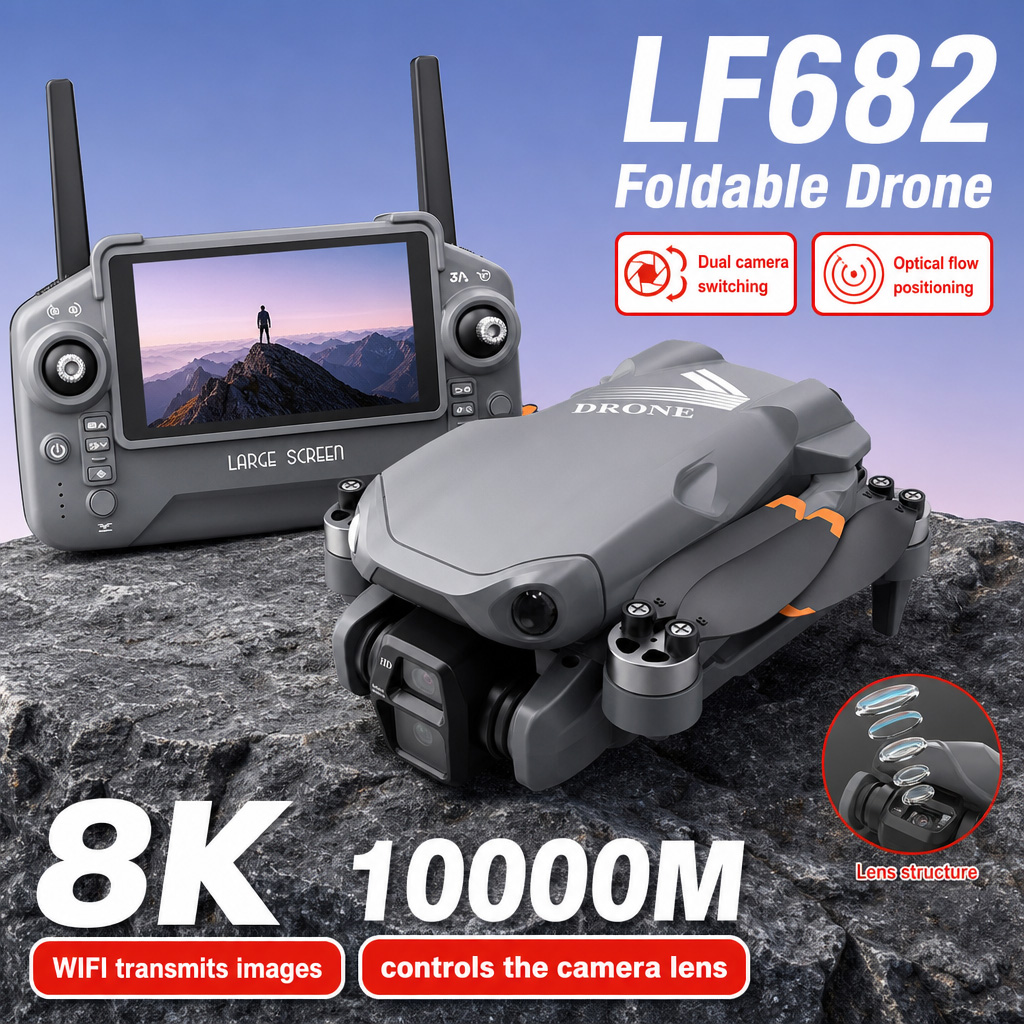 Diy Rc Electronics - Drone photo aérien LF682 8K HD