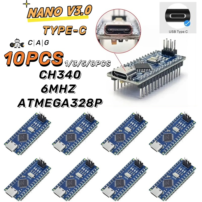 Arduino Uno Starter Kit - Type-C USB Charactercontrmatérielle avec le chargeur