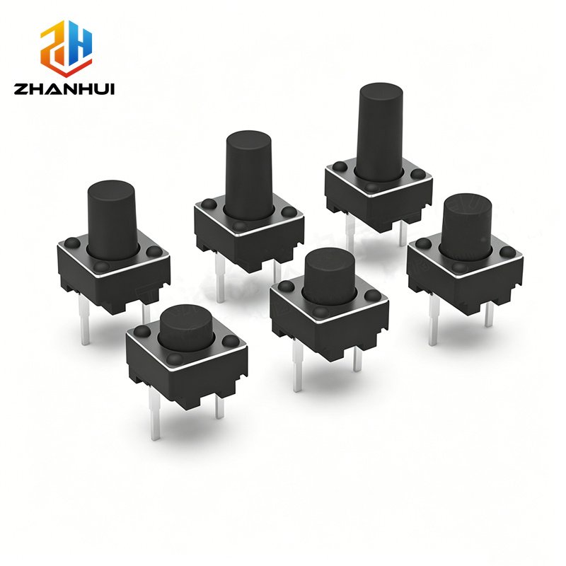 Arduino Diy Electronics - Micro-interrupteur tactile 6x6mm, 2 broches, bouton-poussoir