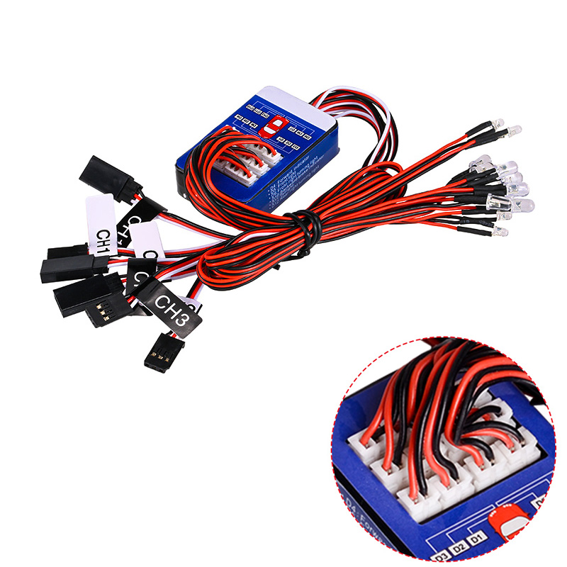 Diy Rc Electronics - Kit d'éclairage LED RC 12 lumières