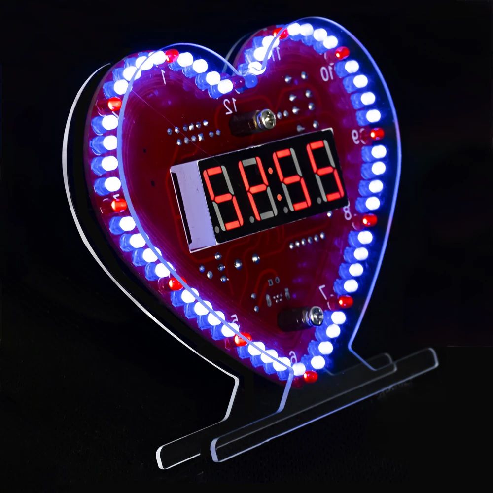 Diy Electronics Youtube - Kit électronique de bricolage, horloge LED