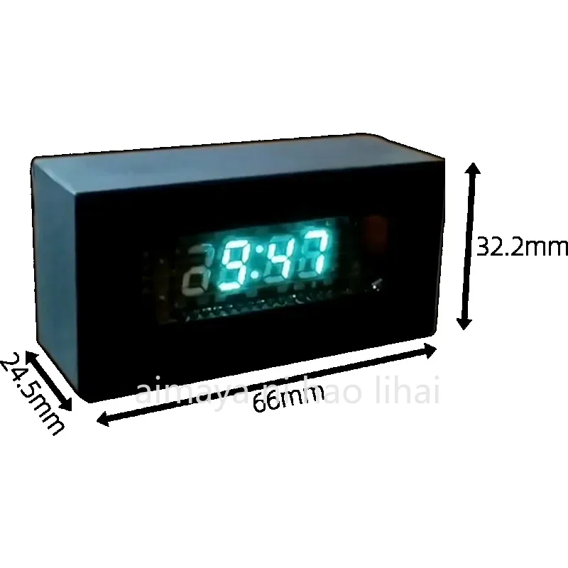 Diy Electronics Youtube - Horloge VFD IV-18 à écran transparent,