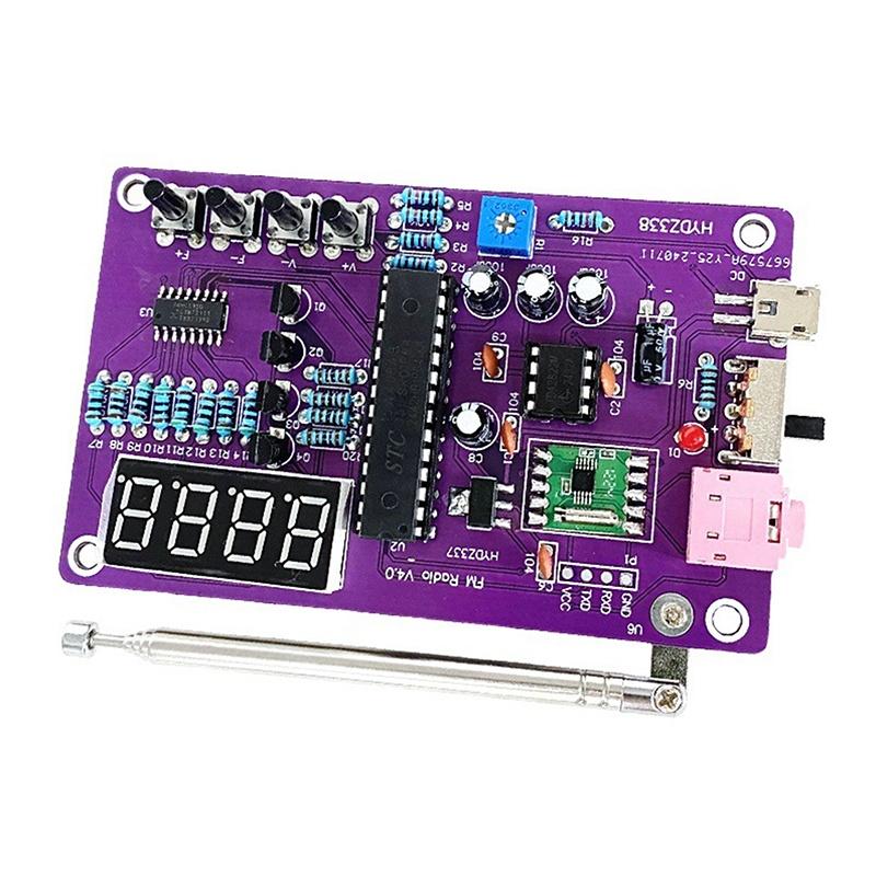 Kit de construction radio FM d - Diy Electronics Kits For Adults avis et prix