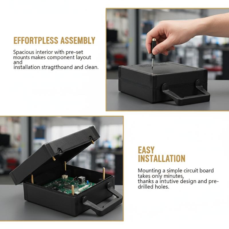 Boîtier électronique en plasti - Diy Box Electronics Mall avis et prix