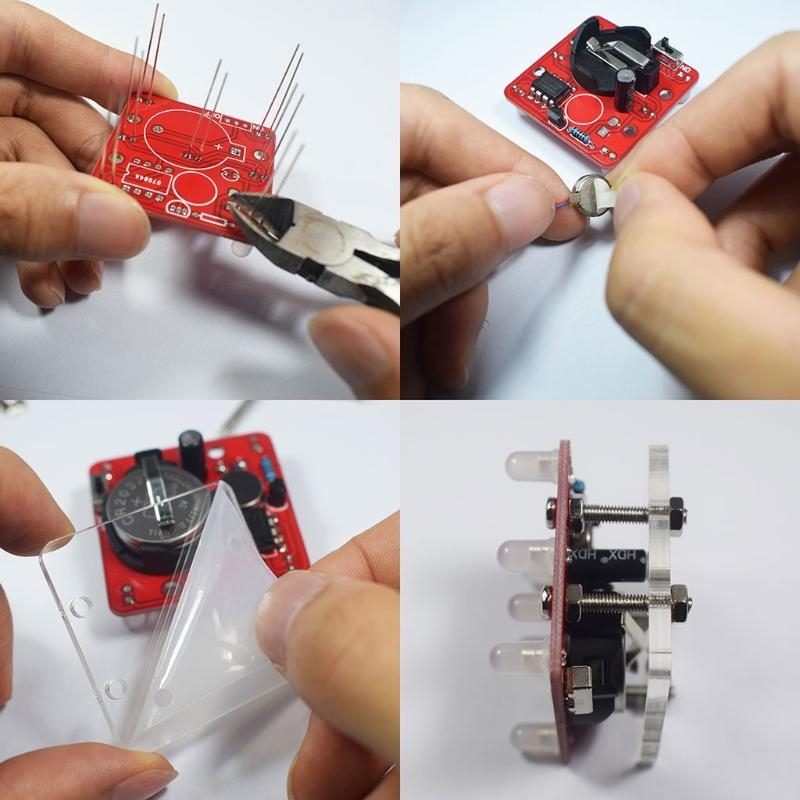 Kit de dés LED à secousses piv - Best Diy Electronics Kits avis et prix