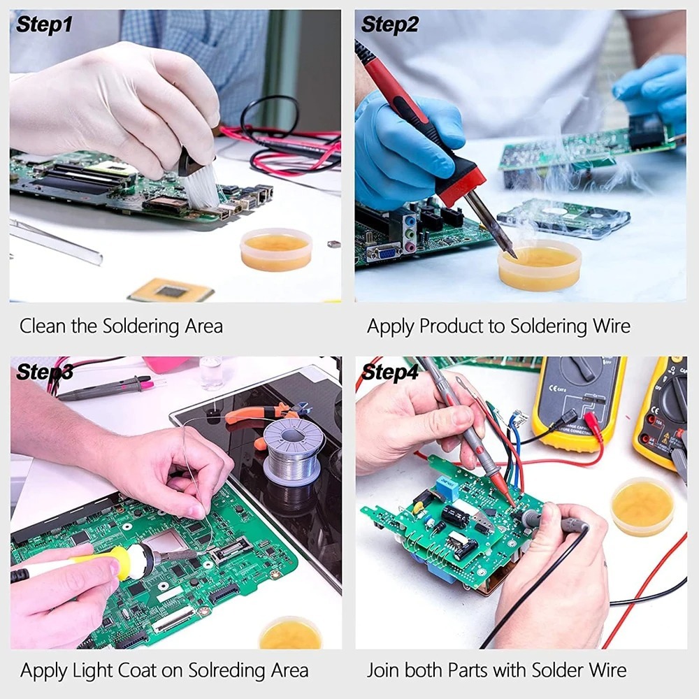Nouvelle pâte à souder sans pl - Diy Electronics Flux avis et prix