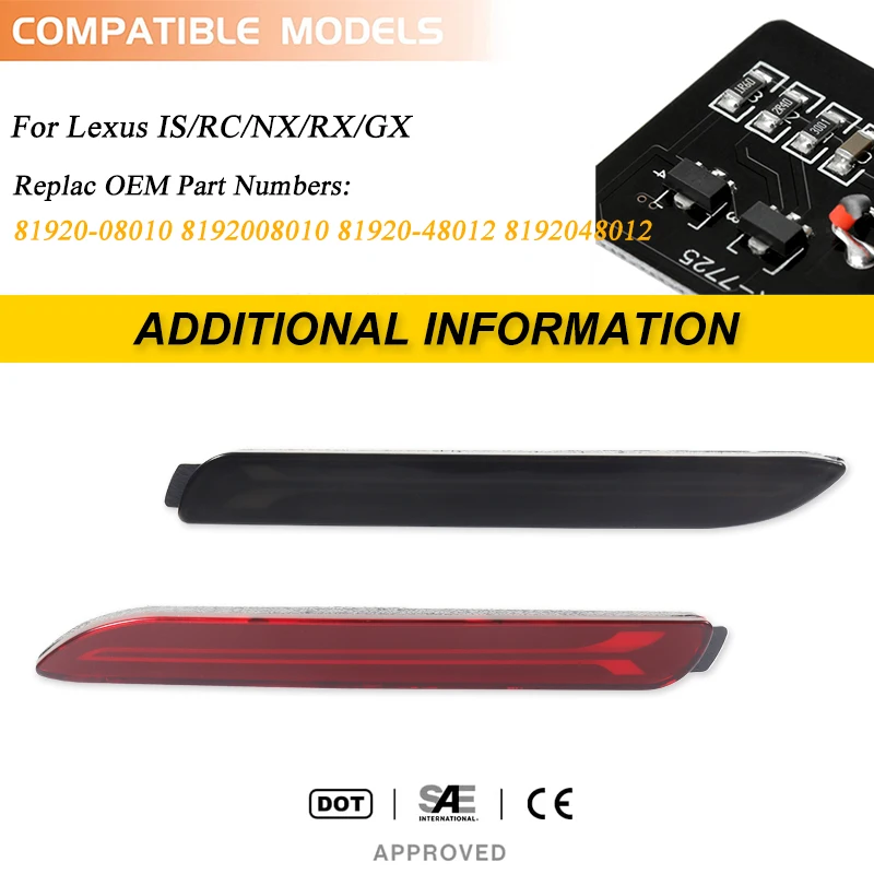 Réflecteur de pare-chocs arriè - Diy Rc Electronics avis et prix