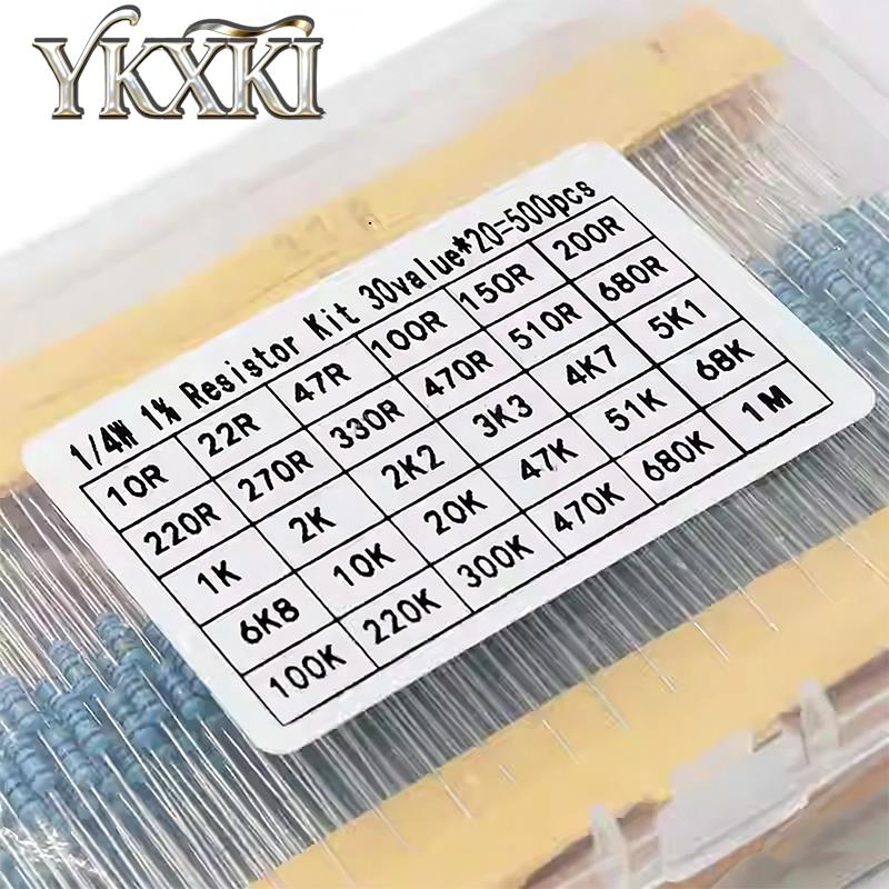 Kit de résistances à film méta - Resistor Kit 1 4W avis et prix
