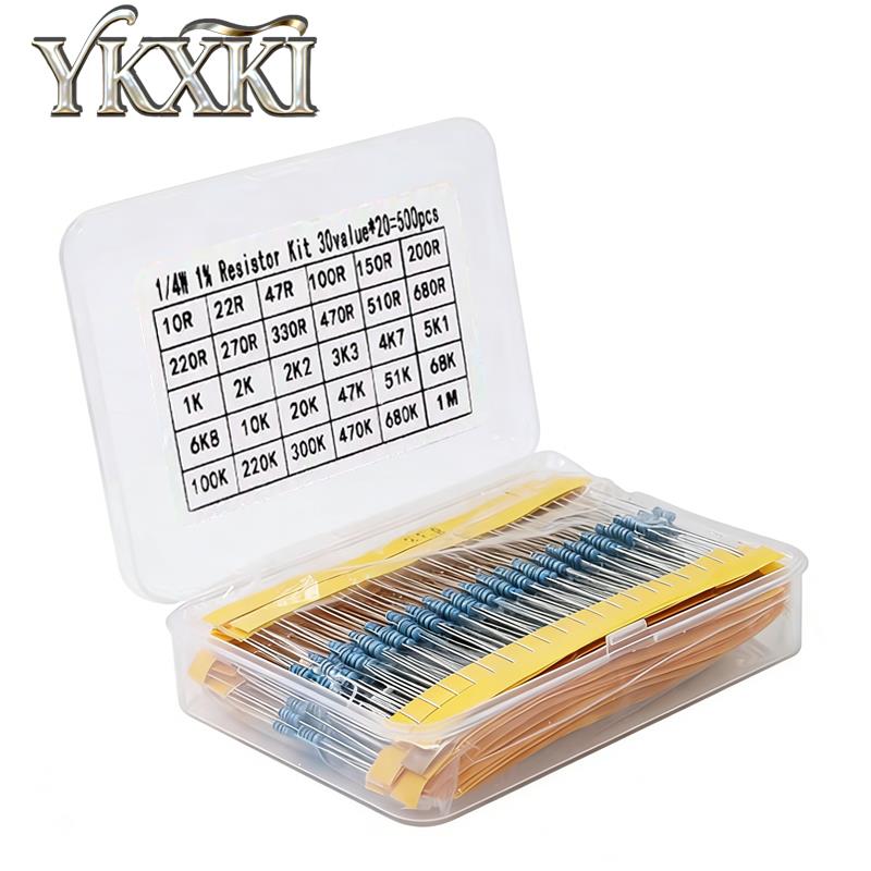 Kit de résistances à film méta - Resistor Kit 1 4W avis et prix