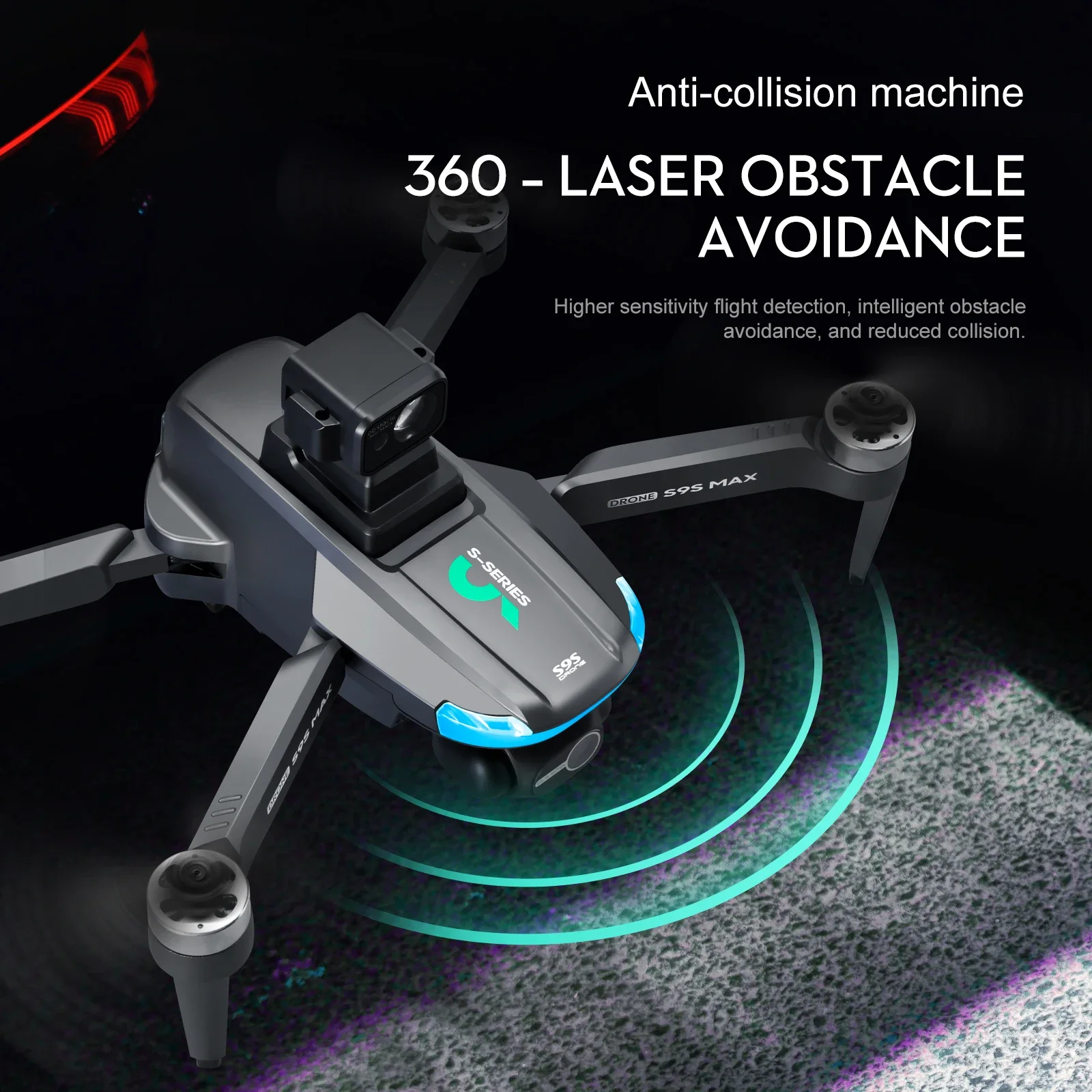 Nouveau S9S MAX MINI Drone 4K  - Diy Rc Electronics avis et prix
