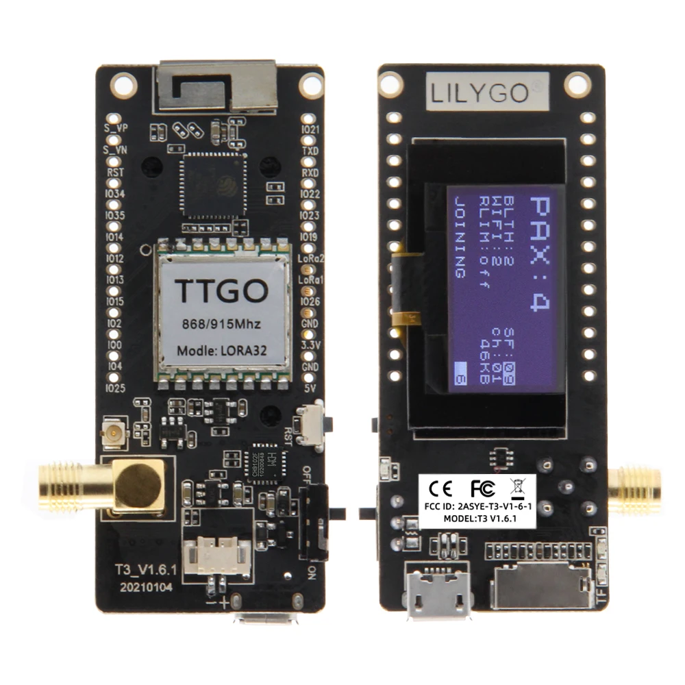 LILYGO ®   TTGO LoRa32 V2.1_1. - Oled Display Module avis et prix