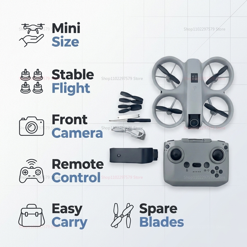 Mini drone avec caméra HD 8K,  - Diy Rc Electronics avis et prix