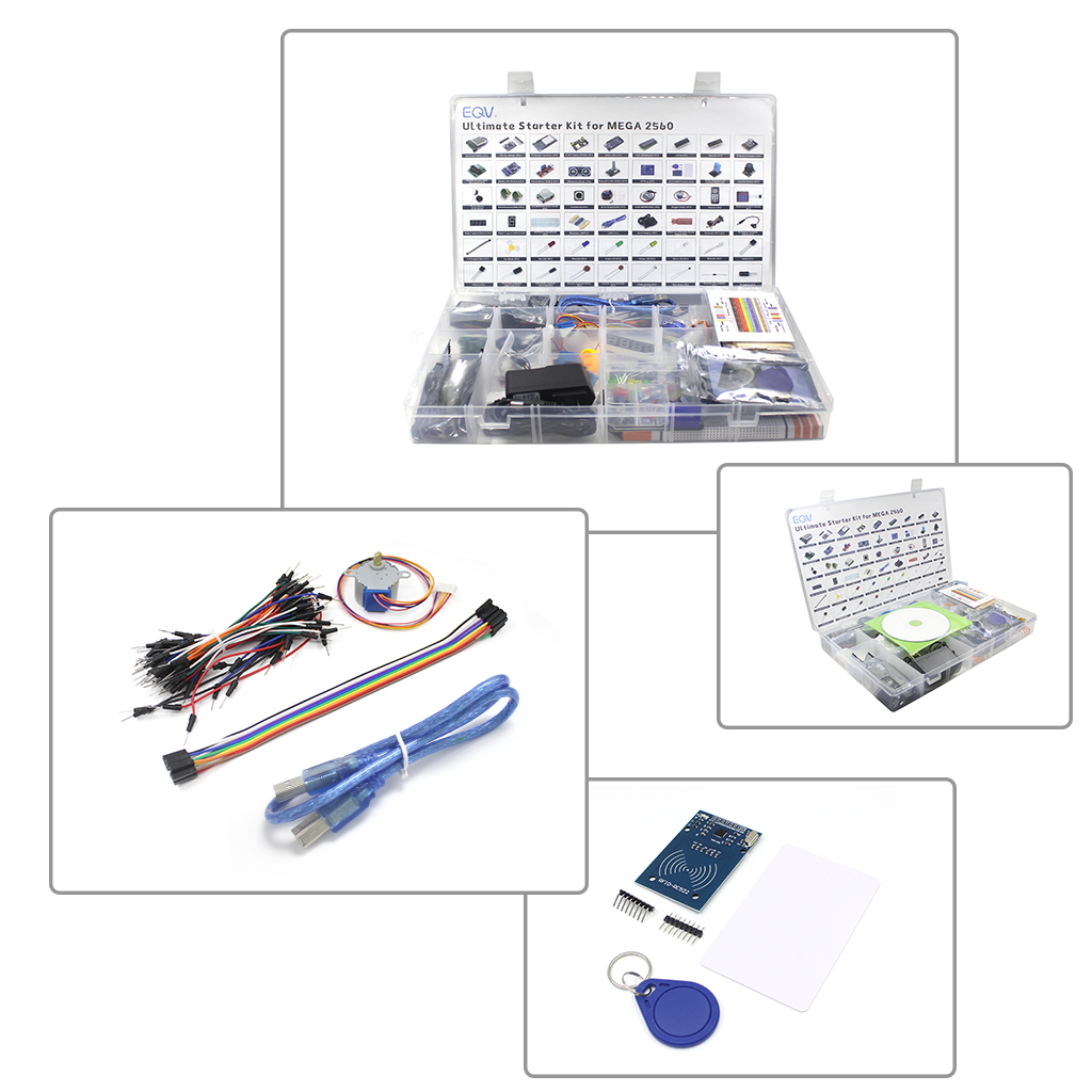 Projet EQV MEGA 2560 Le kit de - Arduino Uno Starter Kit avis et prix