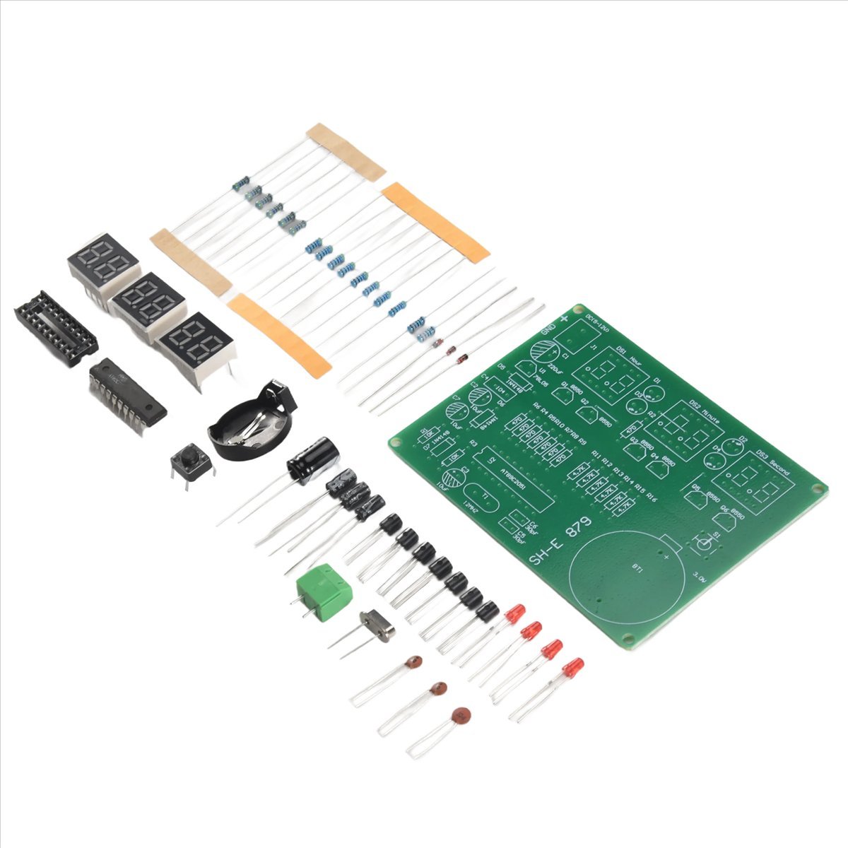 A003 AT89C2051 6 affichage LED - Diy Electronics Flux avis et prix