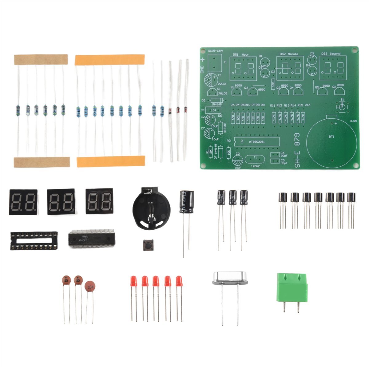 A003 AT89C2051 6 affichage LED - Diy Electronics Flux avis et prix