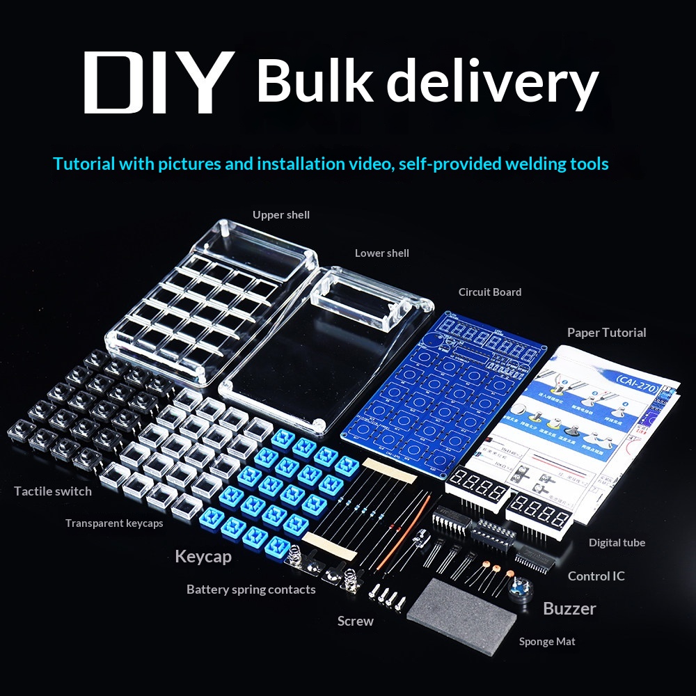 Kit de production de calculatr - Diy Electronics Youtube avis et prix