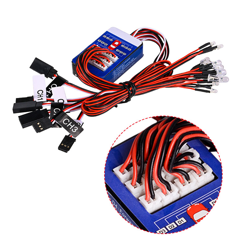 Kit d'éclairage LED RC 12 lumi - Diy Rc Electronics avis et prix