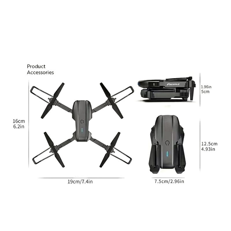 Drone RC pliable FACEGLE UAV E - Diy Rc Electronics avis et prix