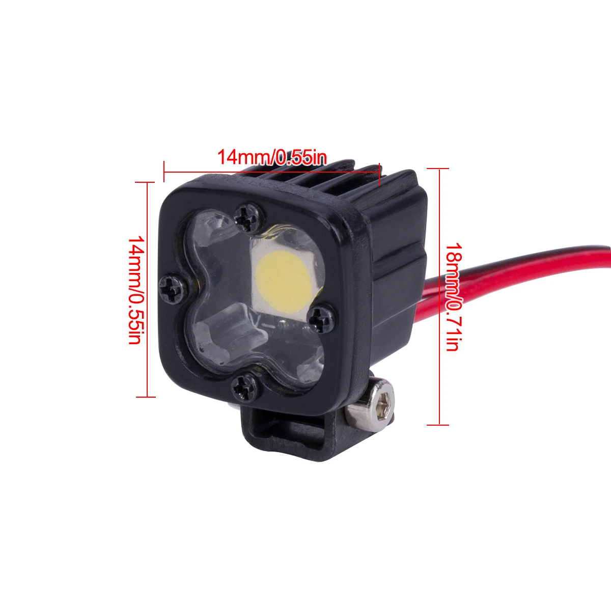 Projecteur de phare LED carré  - Diy Rc Electronics avis et prix