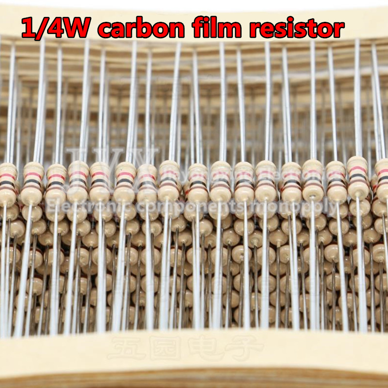 100 résistances à film de carb - Resistor Kit 1 4W avis et prix