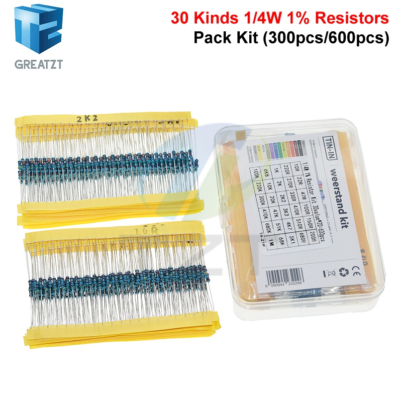 GREATZT-Kit de résistances à f - Resistor Kit 1 4W avis et prix