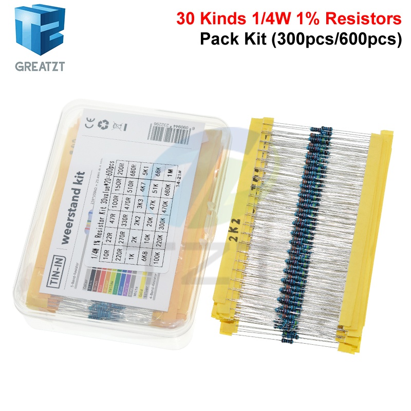 GREATZT-Kit de résistances à f - Resistor Kit 1 4W avis et prix