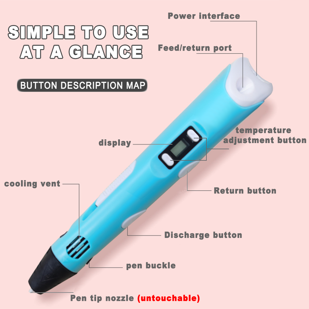 Stylo d'impression 3D électron - Diy Electronics Filament avis et prix