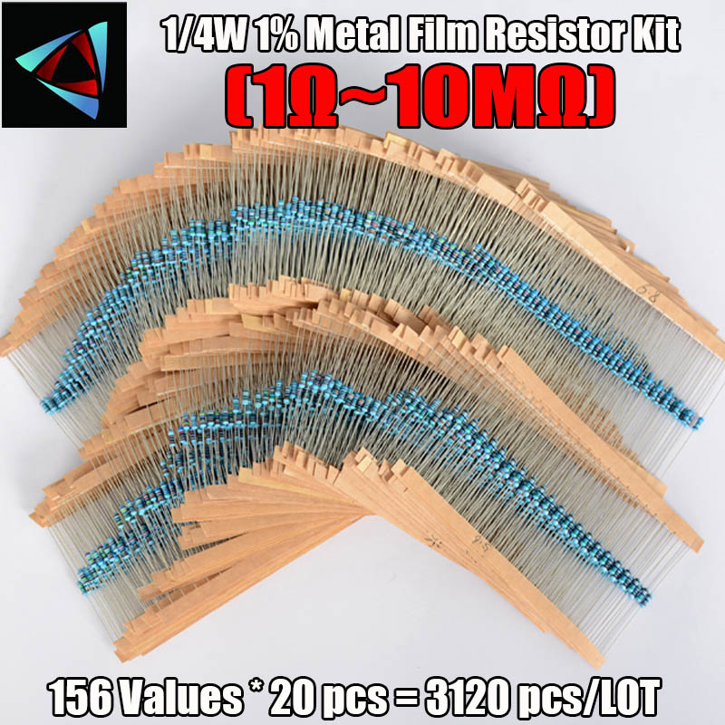 Kit de résistance à film métal - Resistor Kit 1 4W avis et prix